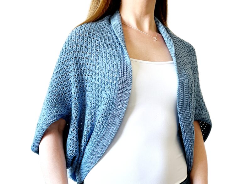 Crochet cocoon cardigan Elsa